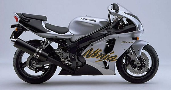 OEM Decals Kawasaki ZX7R 1999 - Silver • Original Stickers