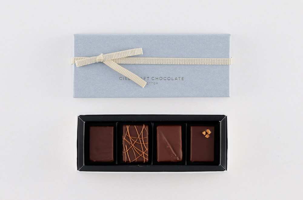 シエルボンボンショコラ(4個入) 【シエルクラフトチョコレートトットリ