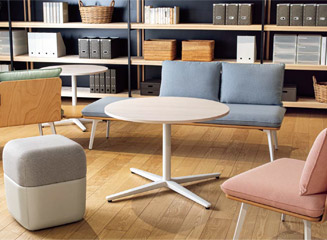 中・小型ミーティングテーブル「NEUT（ニュート）」 - オフィス分野