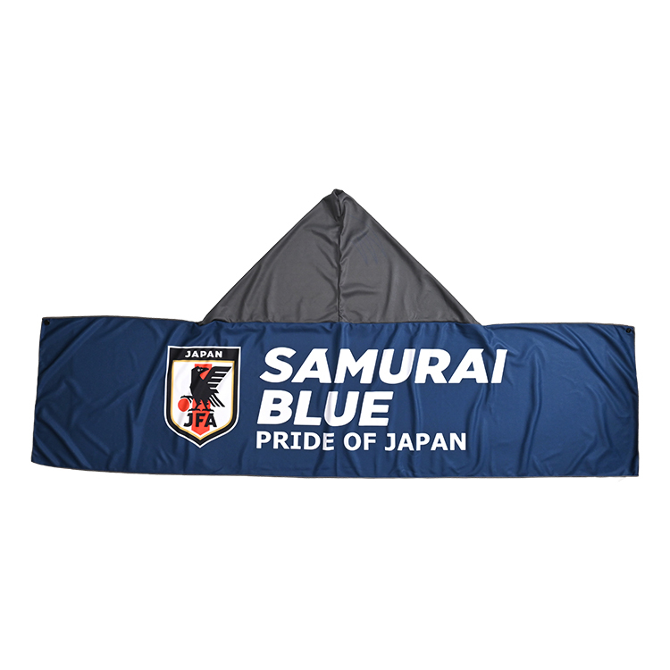 冷感フードタオル(SAMURAI BLUE) STADIUM LINE | JFA STORE | 日本