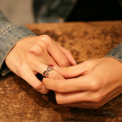 J-NS358-SV)安全ピンリングS シルバー/指輪｜アクセサリー通販のジャム