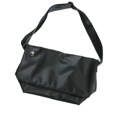 JNS1024)エシカル レザー メッセンジャー & ショルダーバッグ