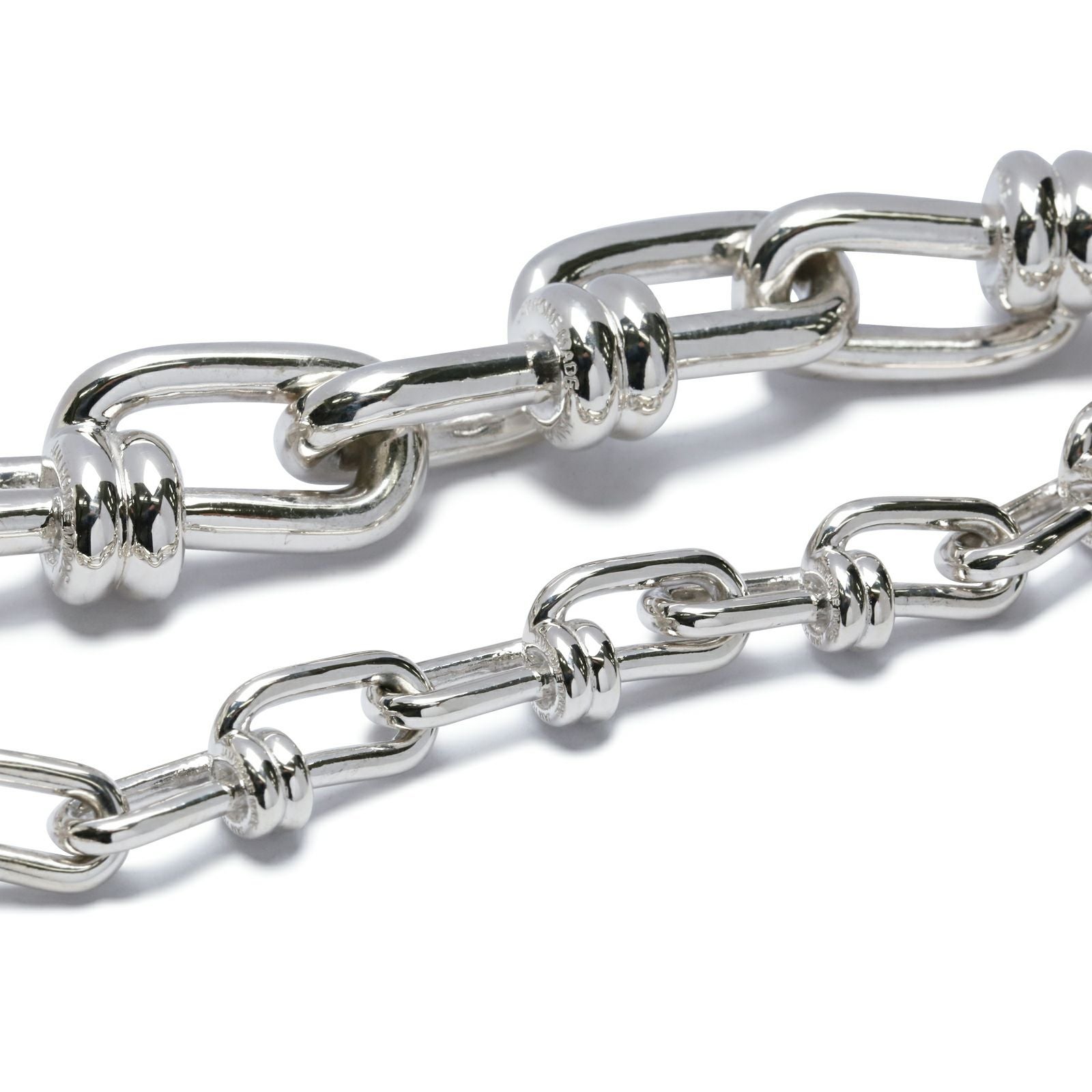 JNS1132)ビクターチェーン ブレスレット M - シルバー｜アクセサリー