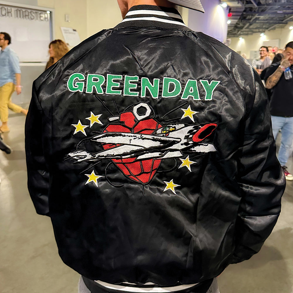 green day ] saviors tour satin jacket – Official League