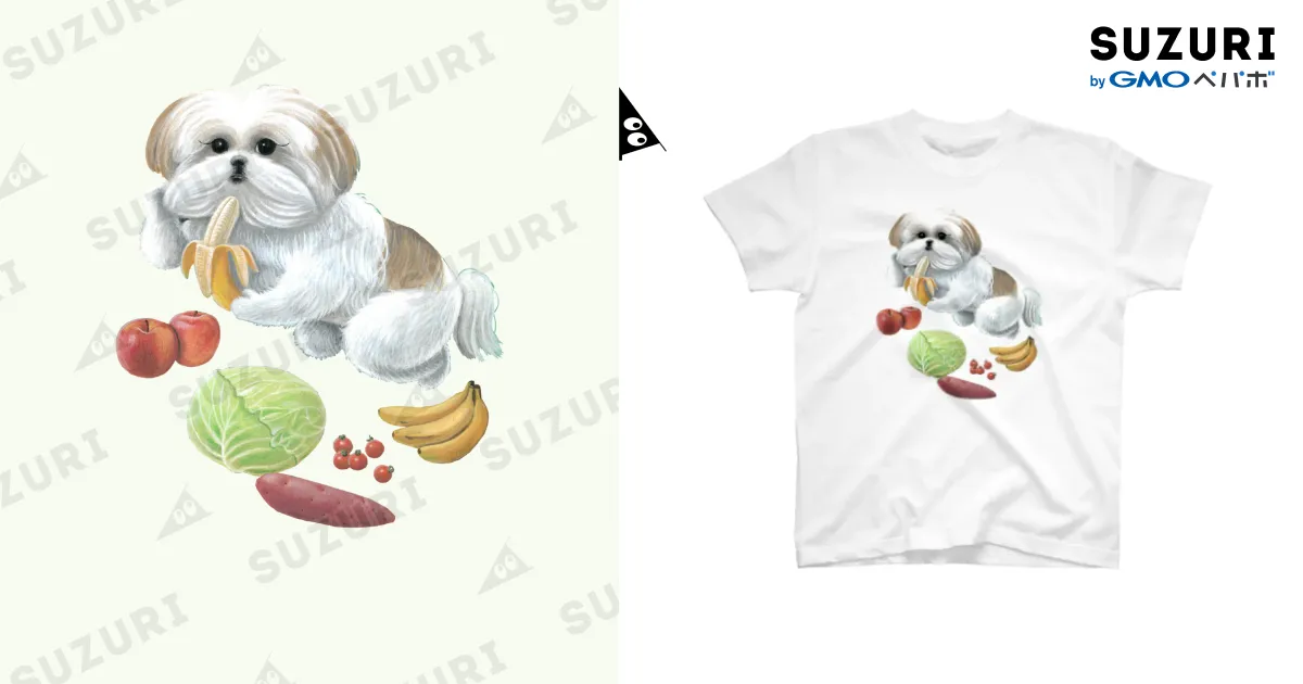 モコゾウとフルーツ / 本秀康SUZURIオフィシャルショップ