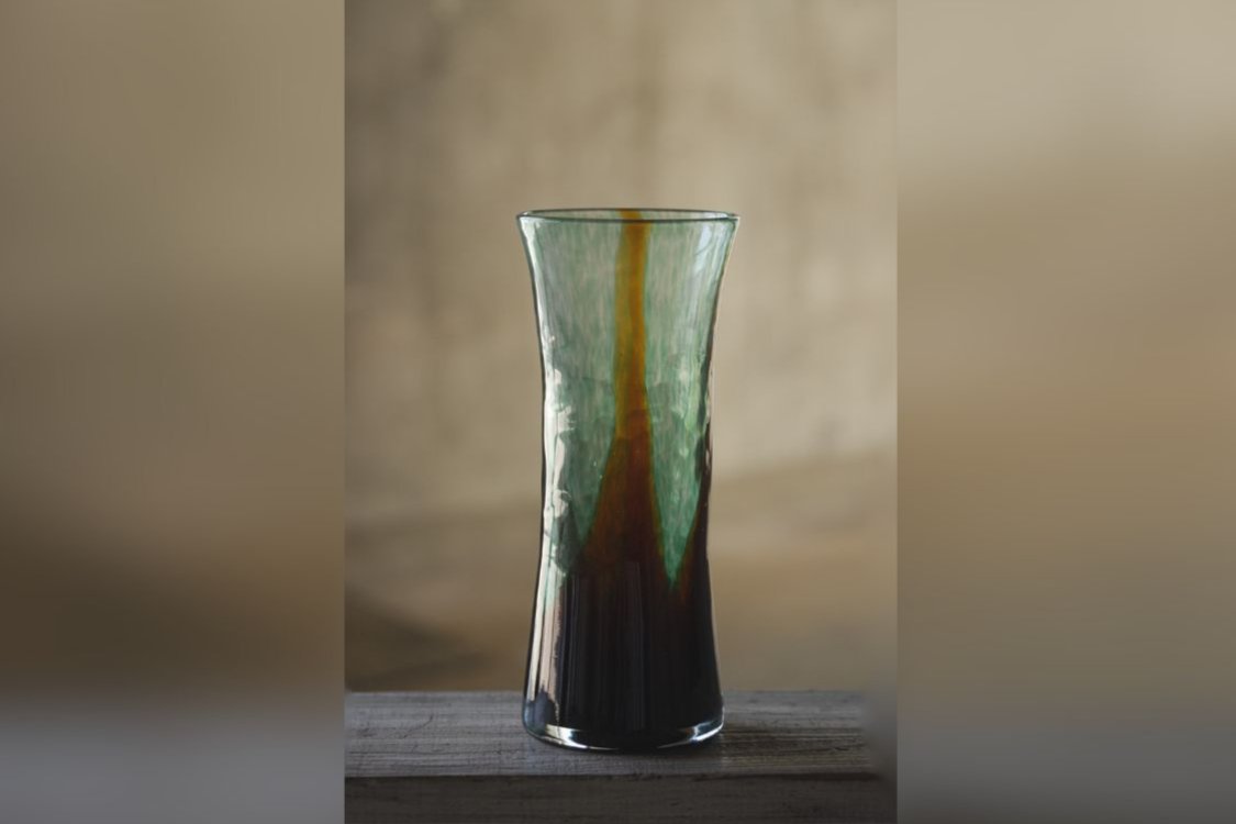 FLOWER VASE】琉球ガラスの海風 花器 オンラインストア 人気商品