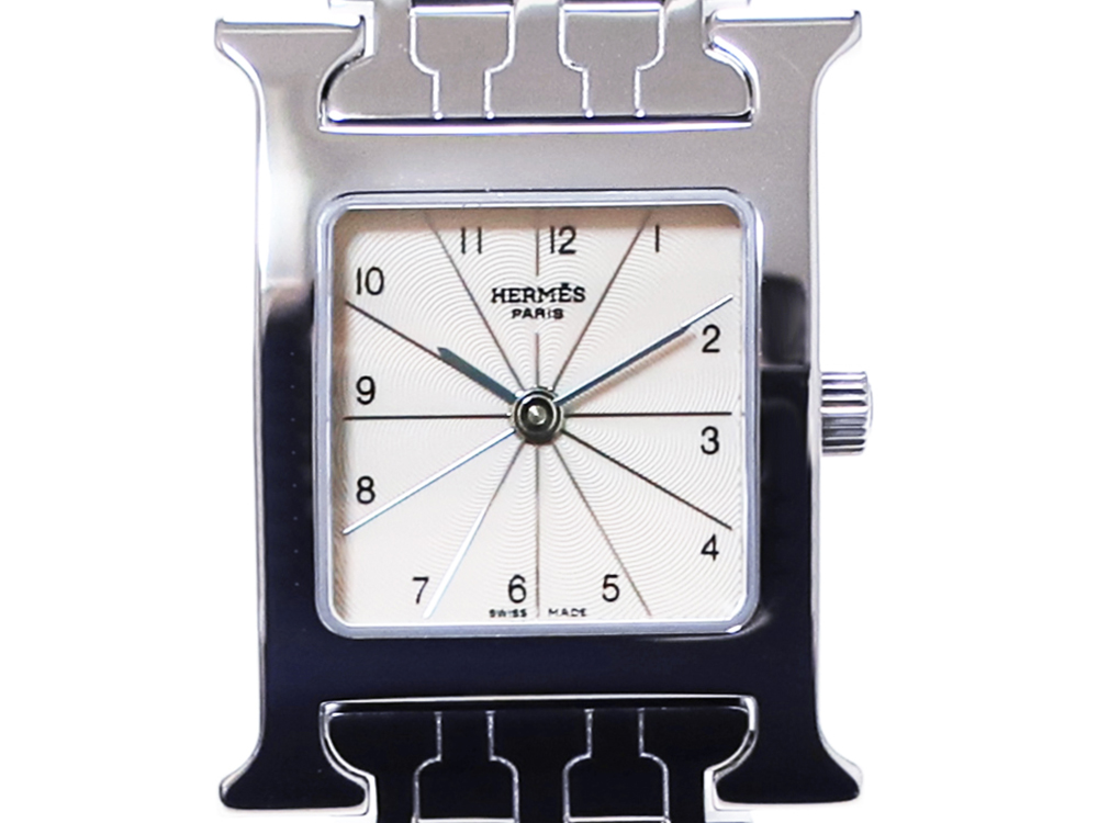 エルメス Hウォッチ レディース シルバー HH1.210 | 【オオクラヤ