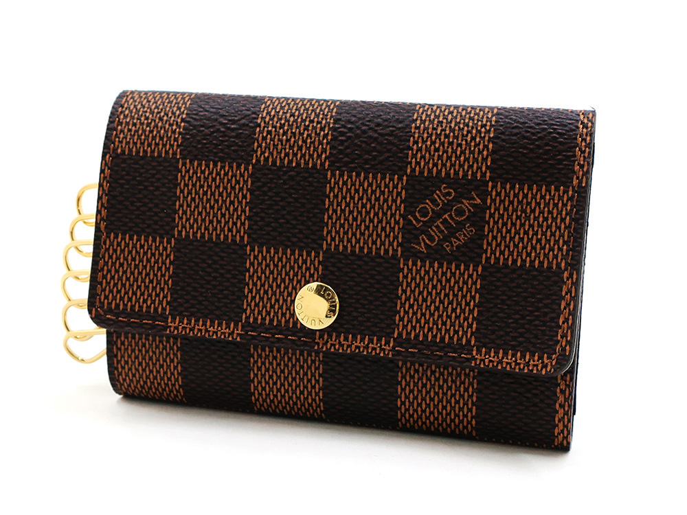 ルイヴィトン ダミエ エベヌ ミュルティクレ6 キーケース6連 N62630