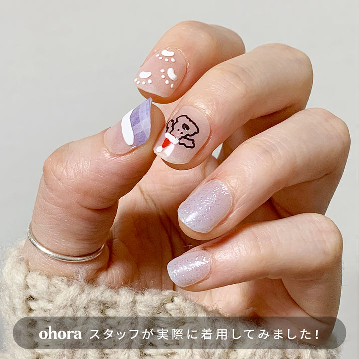 N Santa Puppy | セルフジェルネイルのohora公式 – ohora jp