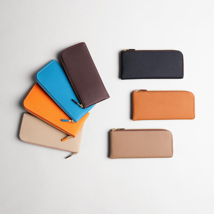 1245-3-GMS】Lジップ束入れ『ロングウォレット』(ブラック) – 大峽製鞄