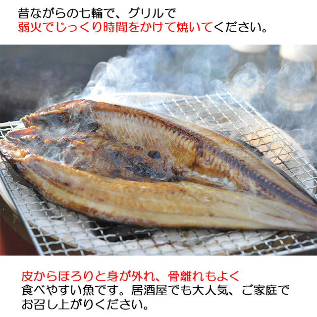 送料無料 冷凍 ギフト しまほっけ A品 500g以上 2枚 真空パック 贈答用