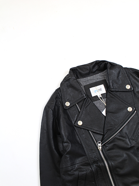 RE LEATHER DOUBLE RIDER'S JACKET yoused -OIKOS 毎日を楽しく豊かに