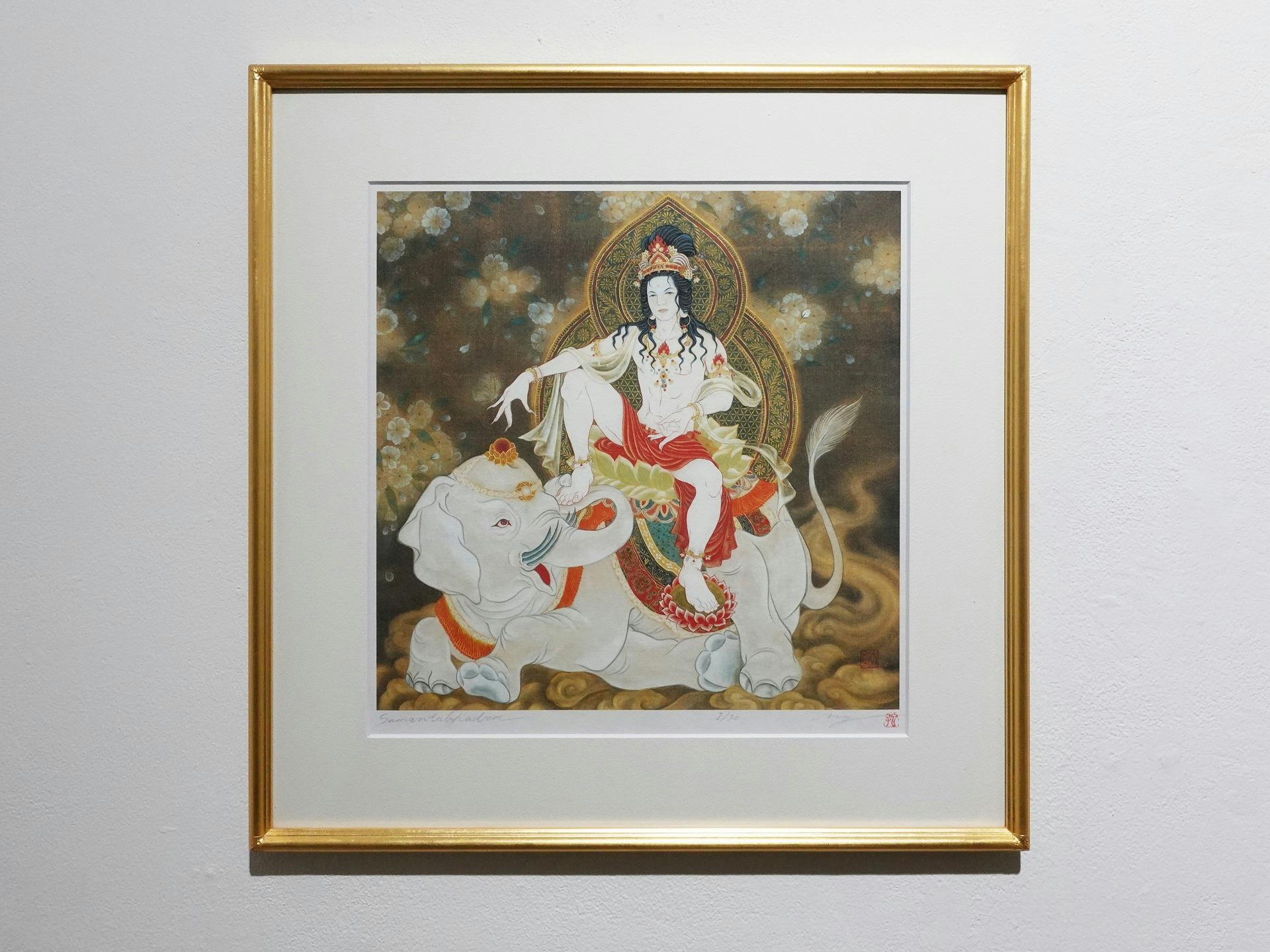 普賢菩薩像：木村了子 | OIL - 現代アート・絵画の販売・通販