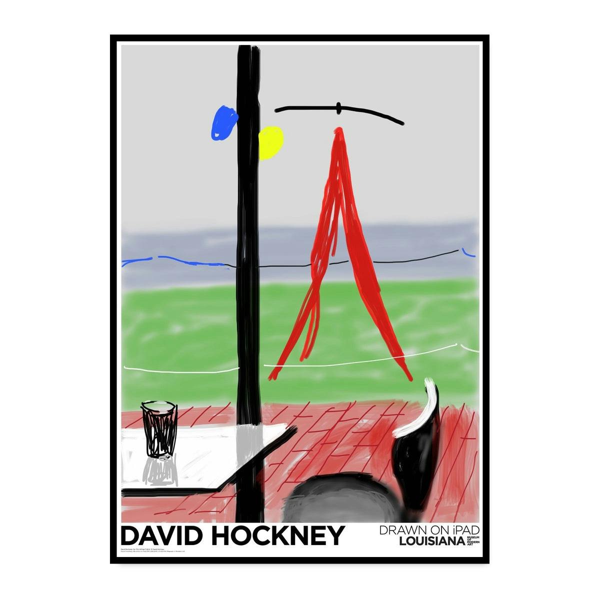 DAVID HOCKNEY / ME DRAW ON IPAD (2011)：デイヴィッド・ホックニー
