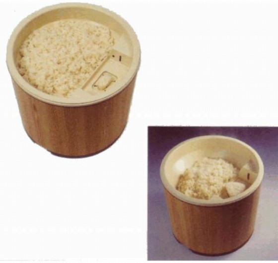 炊飯機器 鈴茂器工 寿司・おむすび兼用お櫃型ロボット SSG-GTO - 業務