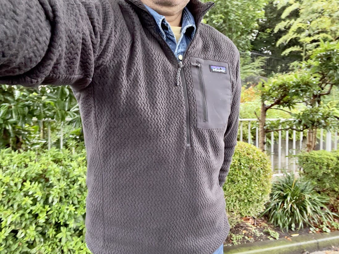 パタゴニアのR1 エア ジップネックを選んだ理由とサイズ感のレビュー