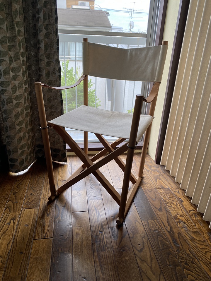 651)コッホのフォールディングチェアをヤフオクで入手した – 山小屋