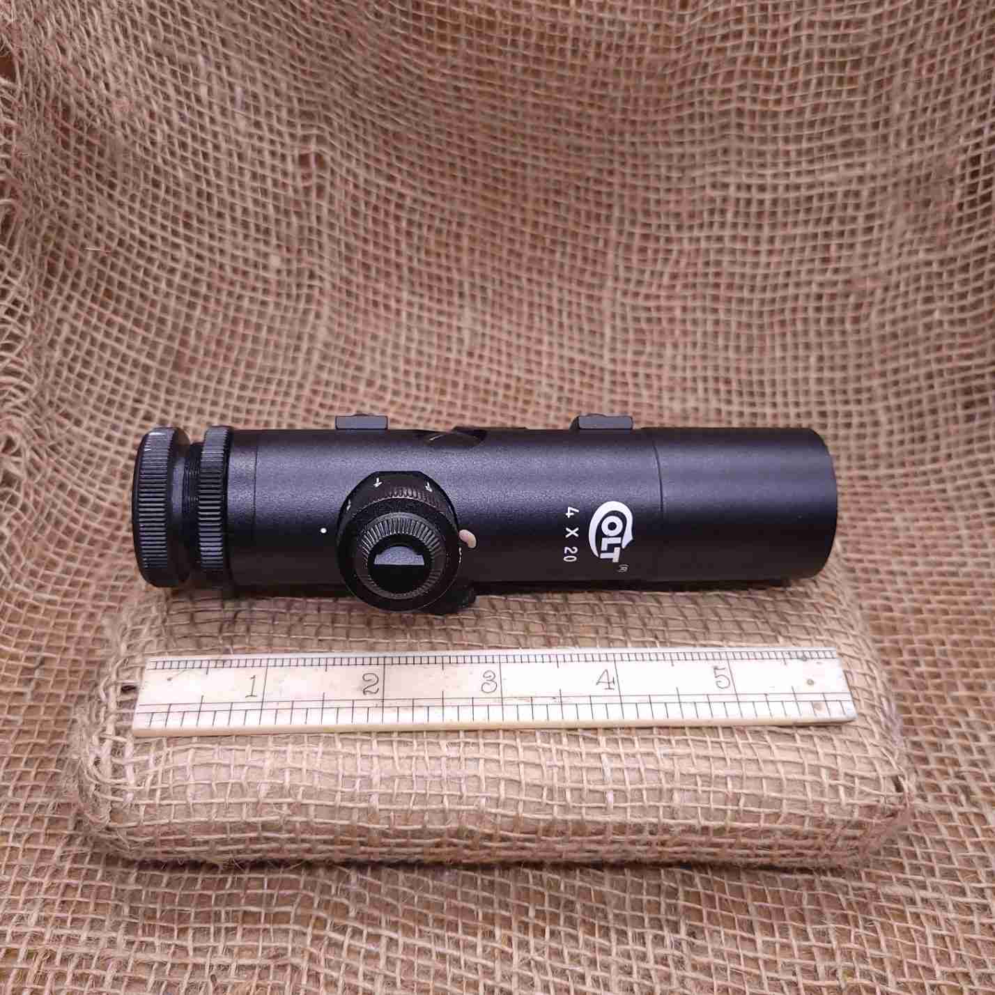 Colt 4x20 Carry Handle Scope | Hakko Japan | Old Arms of Idaho, LLC