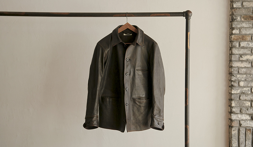 HORSEHIDE AUTOMOBILE COAT” | OLD JOE BRAND