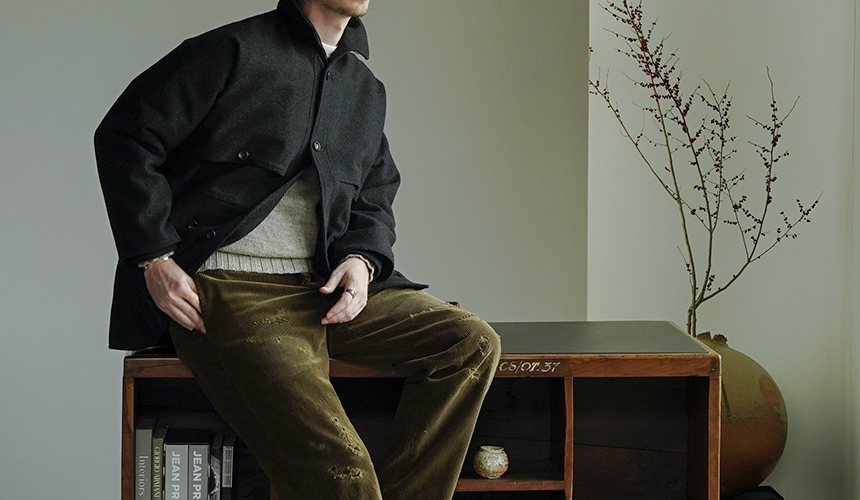 CASHMERE MELTON | OLD JOE BRAND