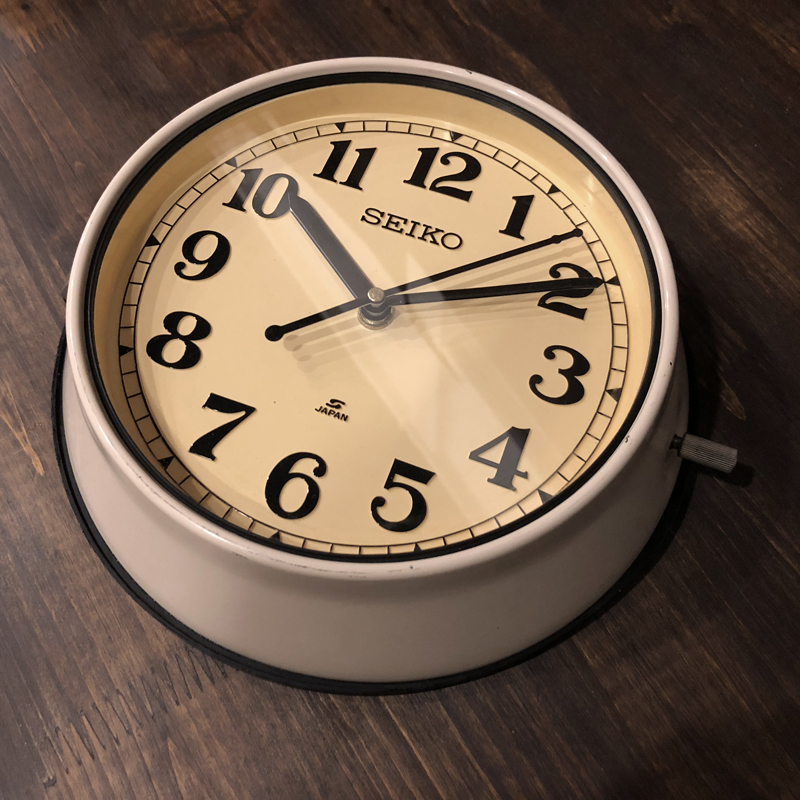 SEIKO 防塵時計（セイコー）壁掛け時計（バスクロック） | OLDS
