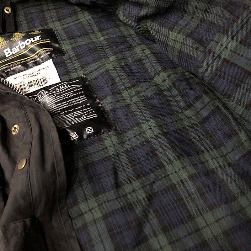 Barbour Beacon Jacket Black C34 バブアー ビーコン ジャケット