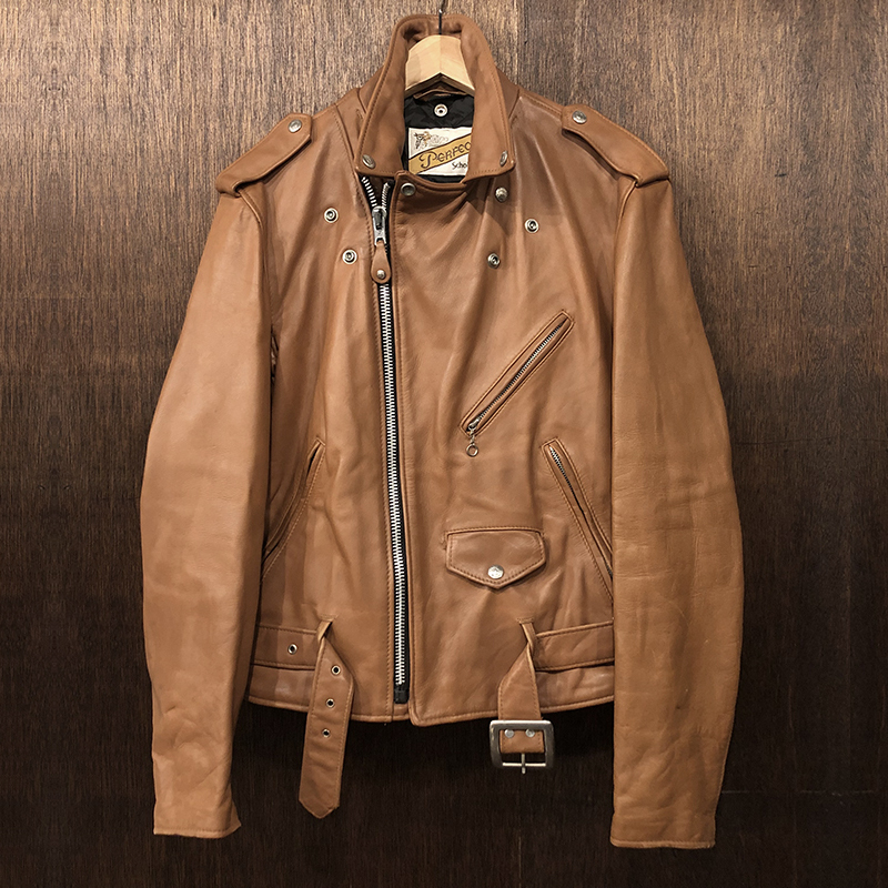 Schott Perfecto 118 Double Riders Jacket Camel 36 ショット