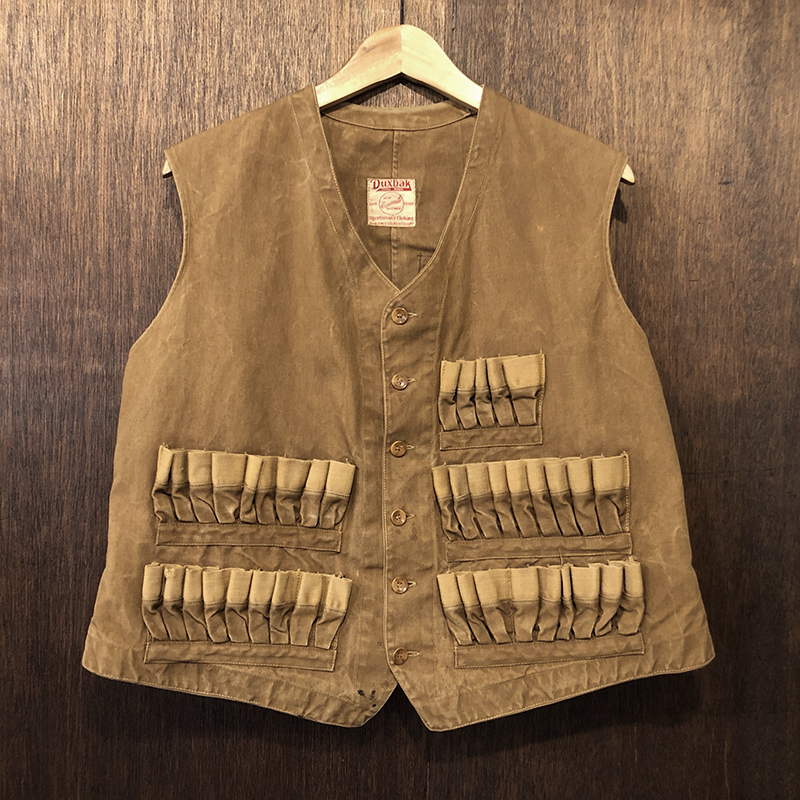 Duxbak Brown Duck Cotton Vintage Hunting Shooting Cinch Buckle