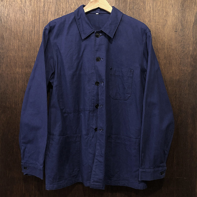 Vetra Super Cotton Twill French Blue Work Jacket 44 ベトラ