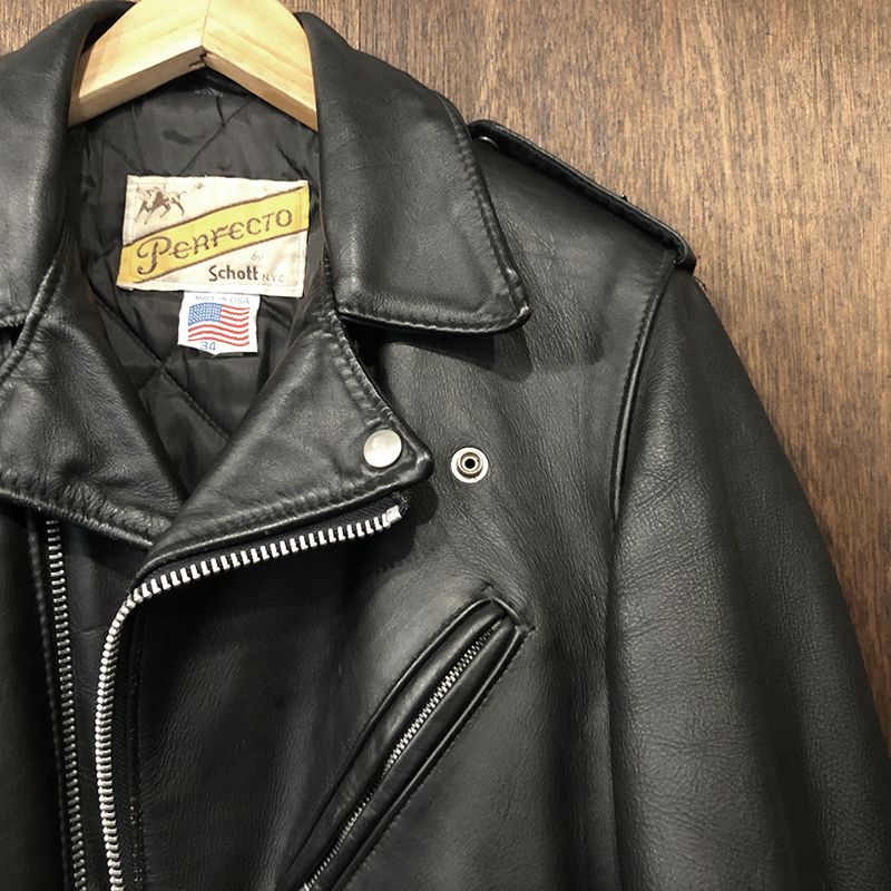 Schott Perfecto 613 One Star Double Riders Jacket Vintage 34