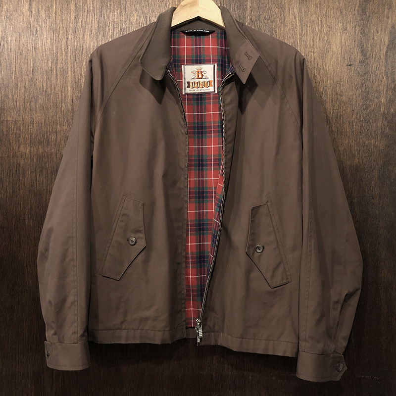 Baracuta G4 Driving Coat Jacket Brown 38 Made in England Mint