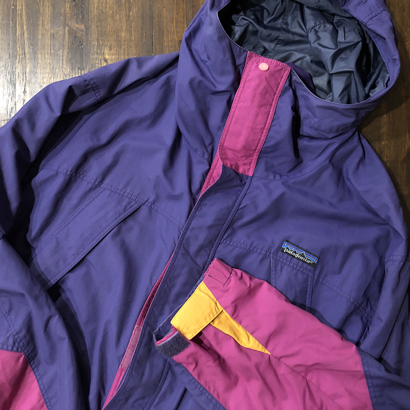 Patagonia Guide Shell Jacket M Eggplant Purple Raspberry Mango F2