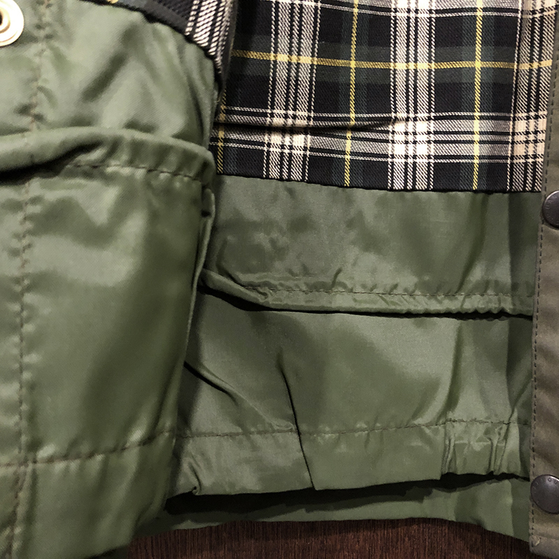 Barbour Transport Jacket Sage C36 Early 3Warrant Made in England