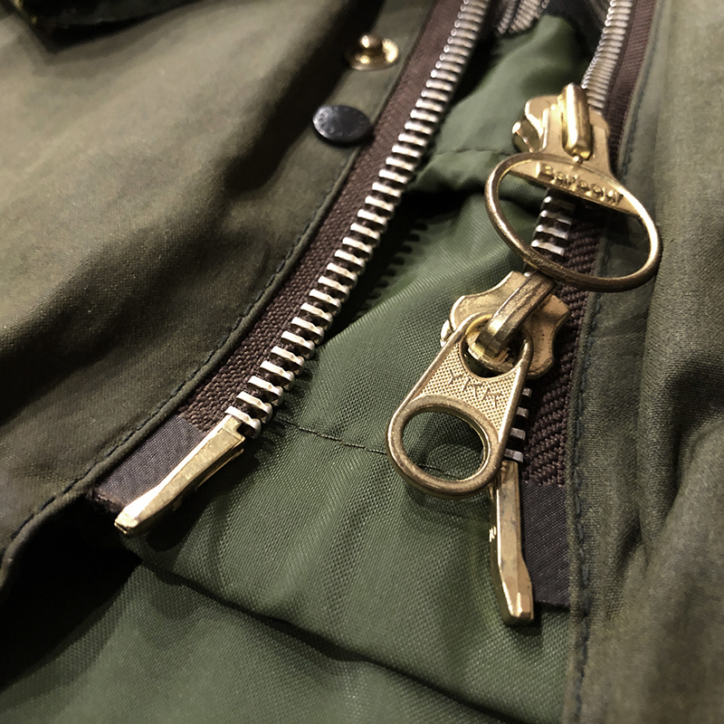 Barbour Transport Jacket Sage C36 Early 3Warrant Made in England