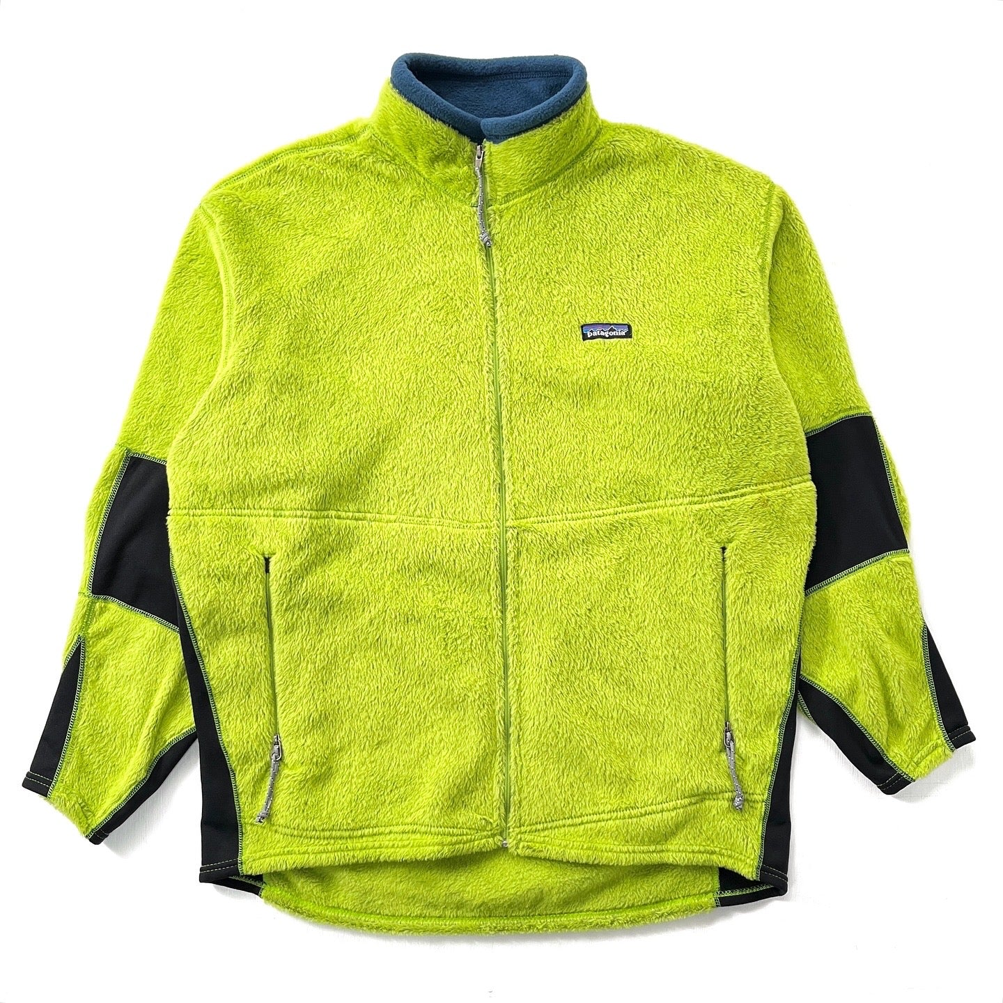 2000 Patagonia R2 Full-Zip Regulator Fleece Jacket, Bright Leaf Green
