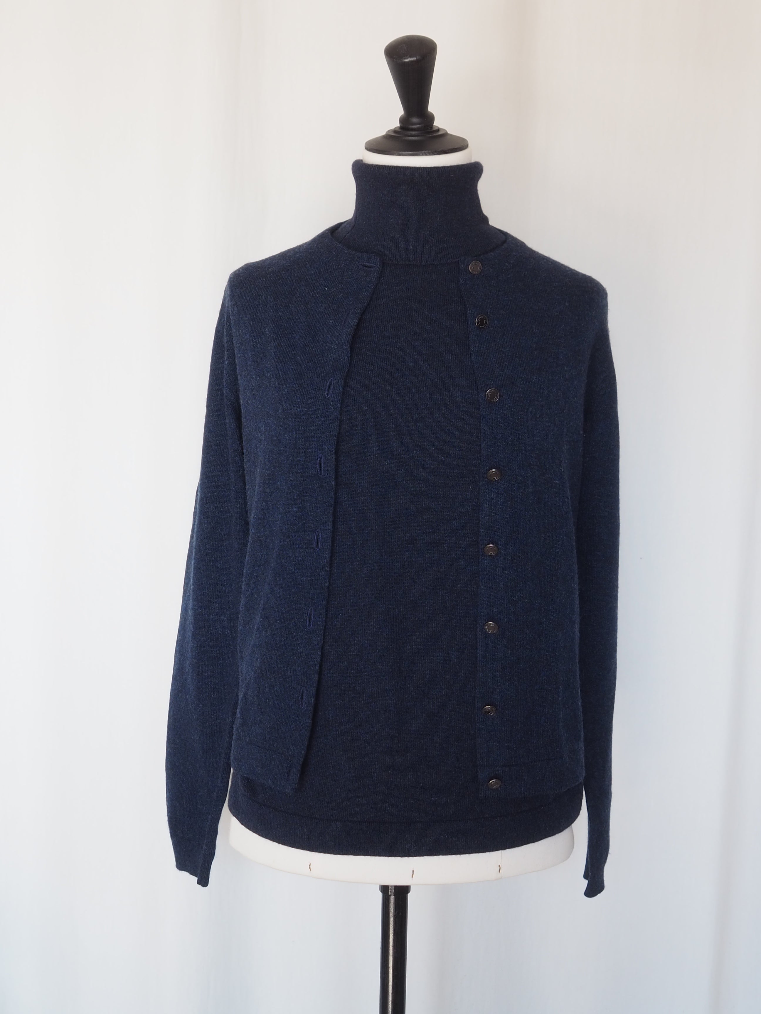 エルメスマルジェラ期ミドルゲージカシミヤタートルニットバランタイン