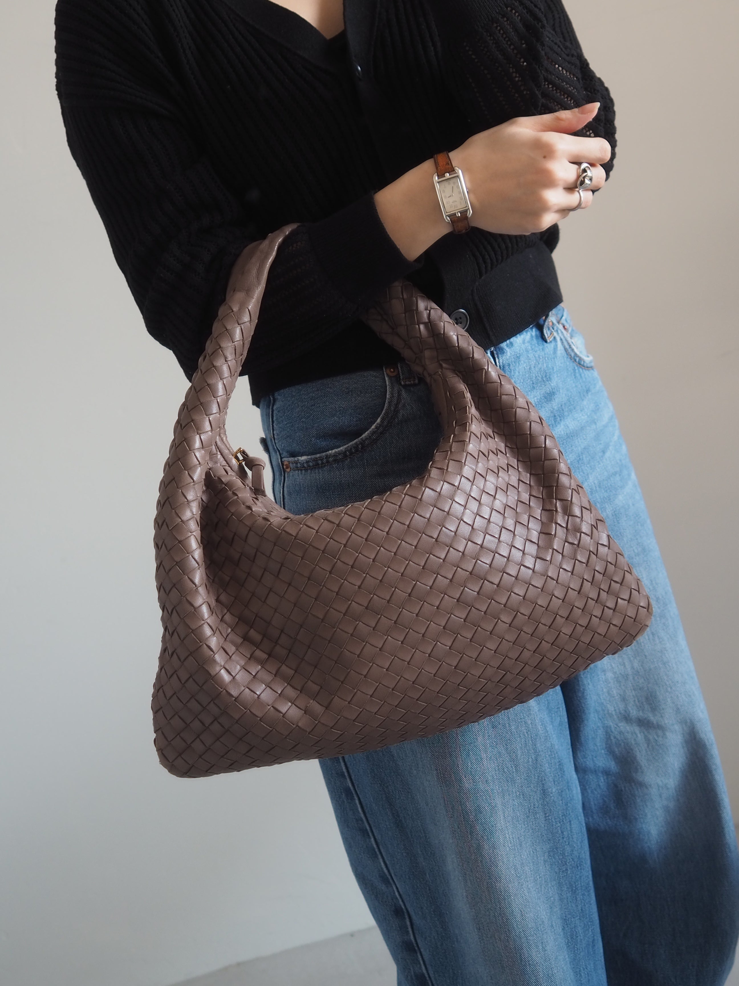BOTTEGA VENETA ボッテガヴェネタ イントレチャート ショルダーバッグ