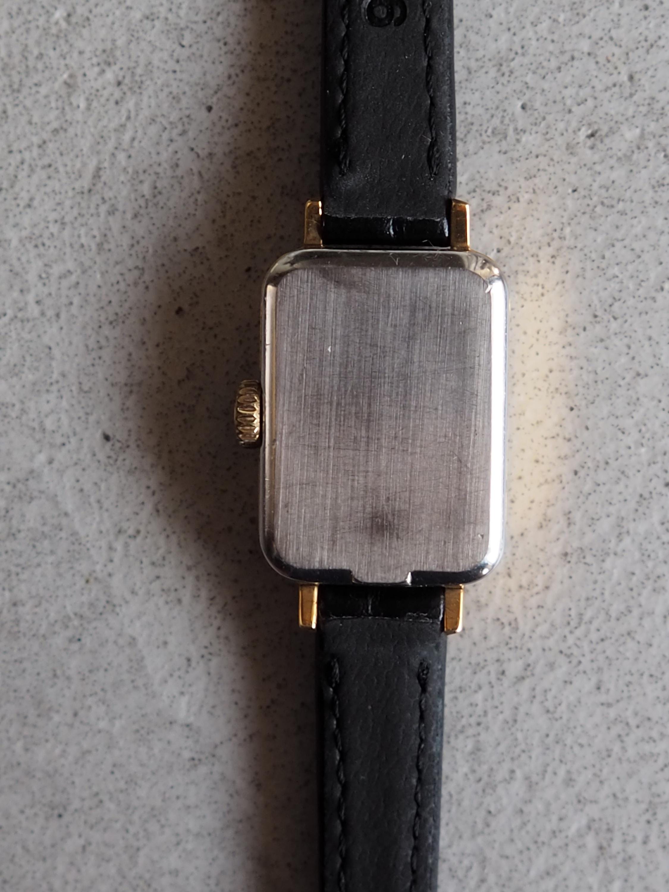 OMEGA オメガ DE VILLE デビル スクエア ウォッチ 腕周り ゴールド