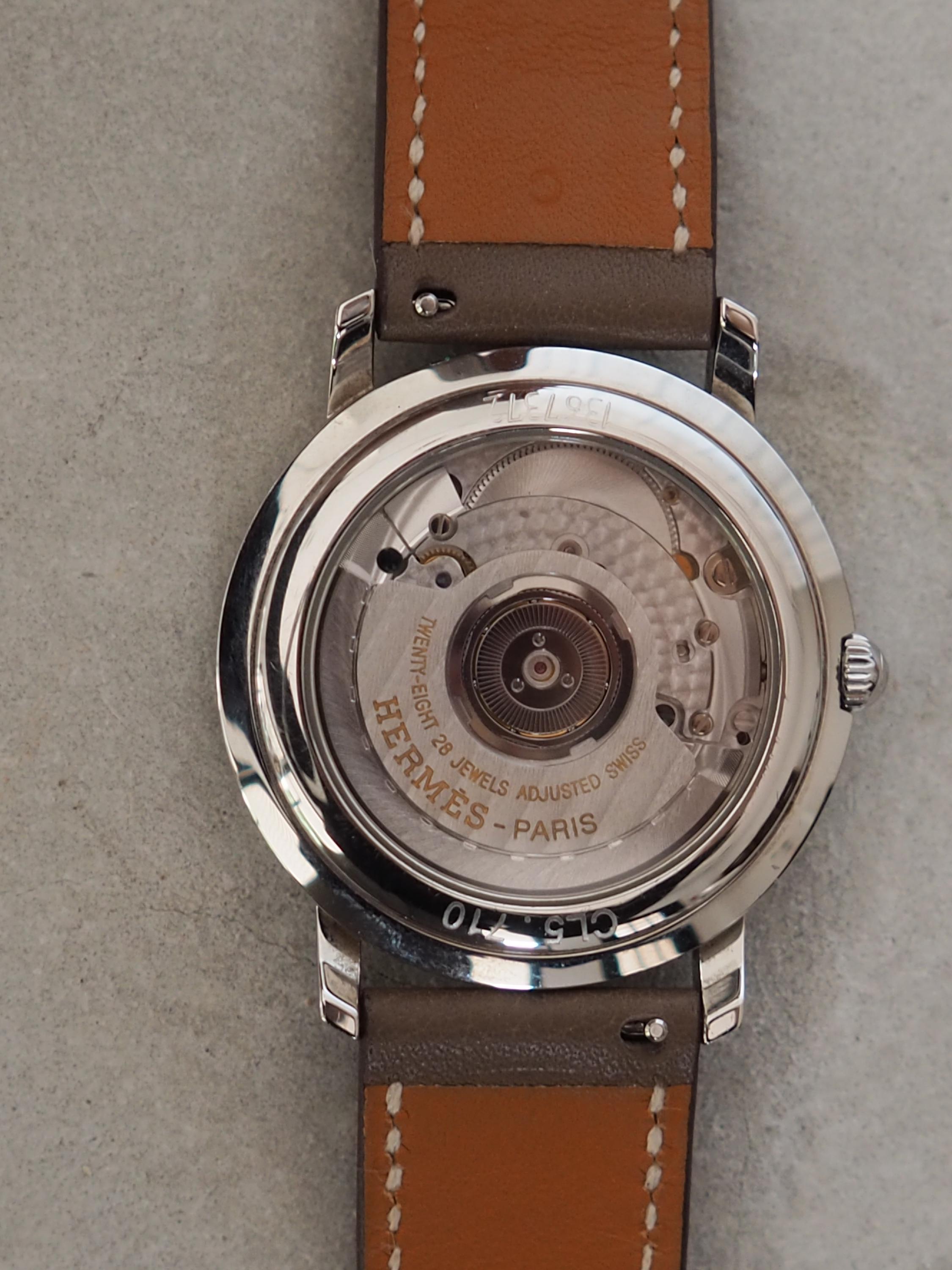 HERMES エルメス クリッパー ドゥブルトゥール ウォッチ 腕時計