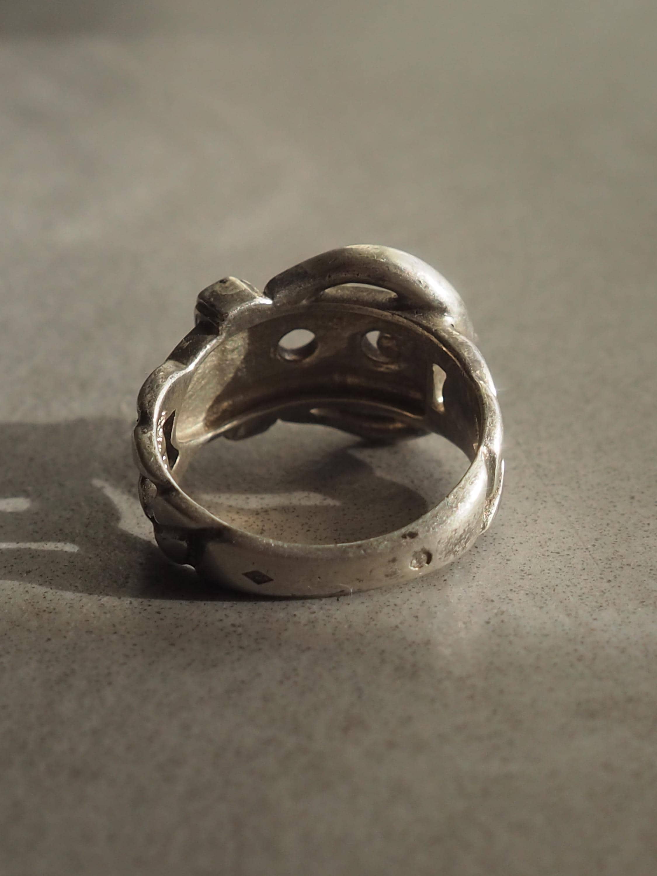 HERMES エルメス ブックルセリエ リング サイズ 11号 シルバー