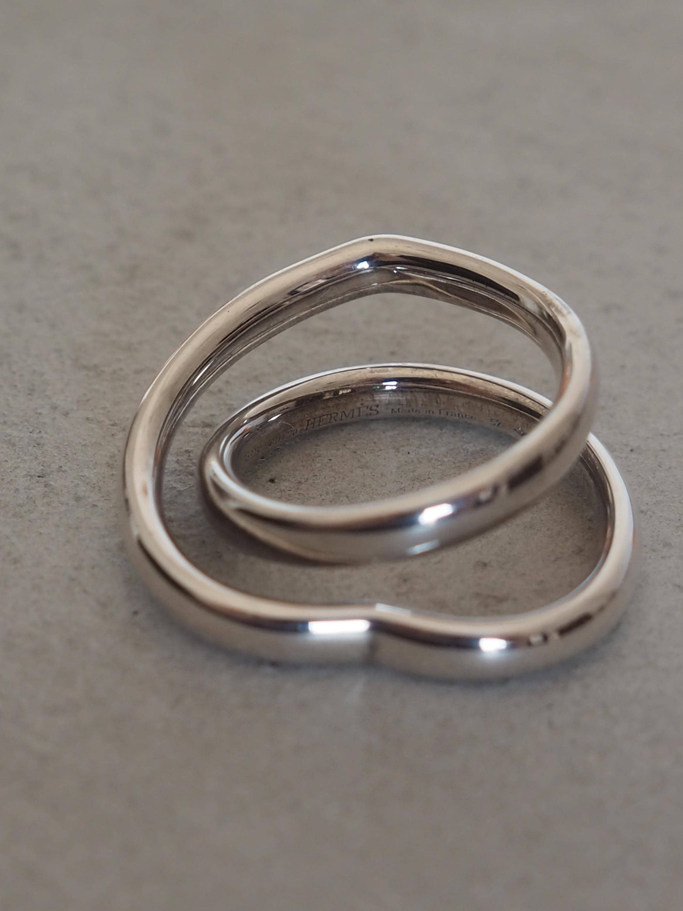 HERMES ヴィンテージ エルメス ヴェルティージュ クール リング 11号