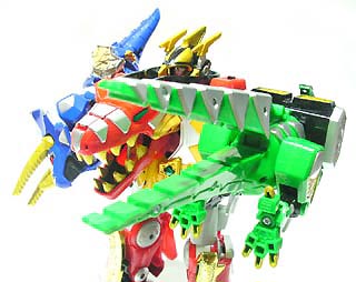 バンダイ アバレンジャー DX爆竜合体 アバレンオー