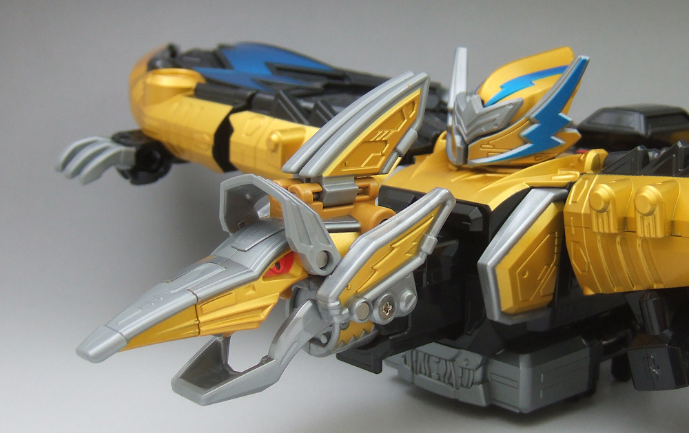 カミナリ変形 DXプテライデンオー バンダイ 獣電戦隊キョウリュウジャー