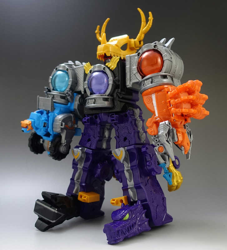 キュータマシリーズ キュータマ合体02,10,11 DXリュウテイオーセット