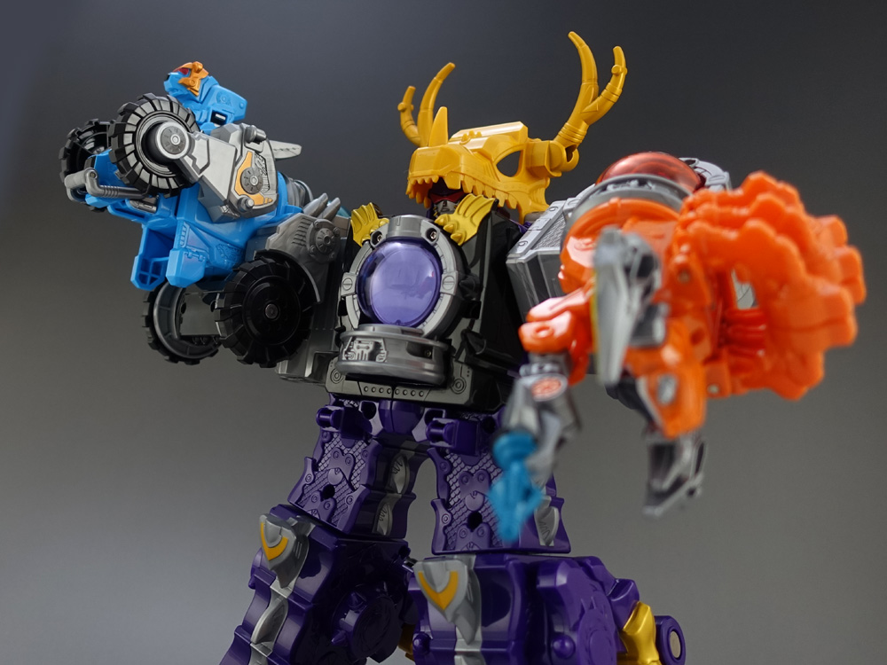 キュータマシリーズ キュータマ合体02,10,11 DXリュウテイオーセット