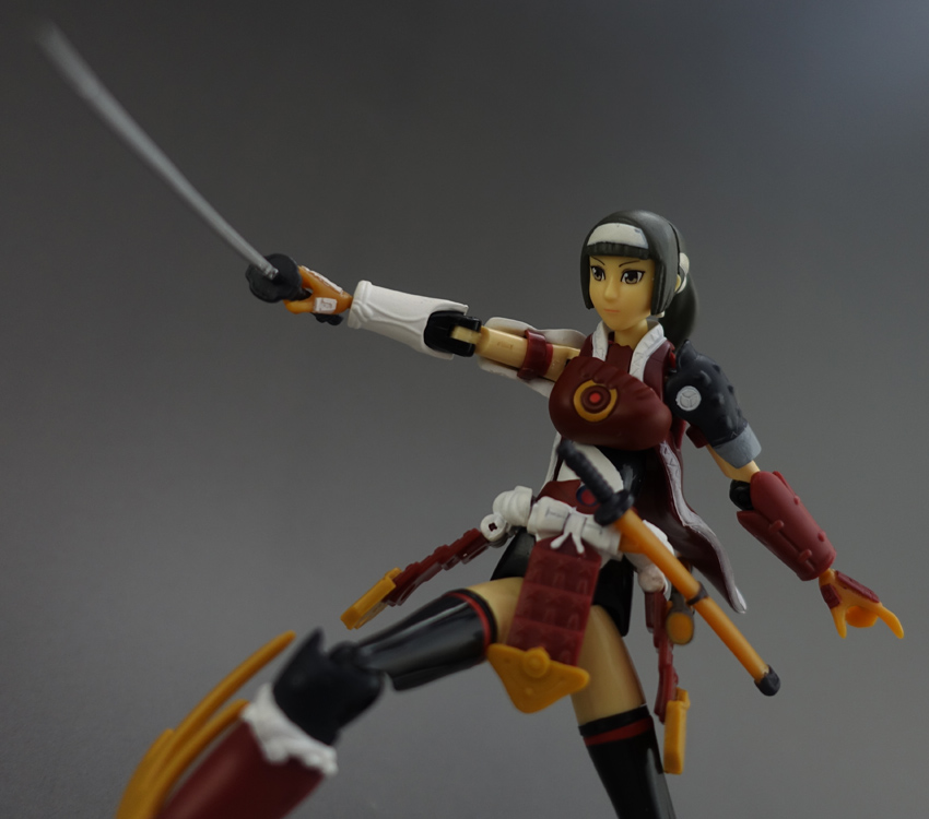 武装神姫 侍型MMS 紅緒 -ベニオ- コナミ