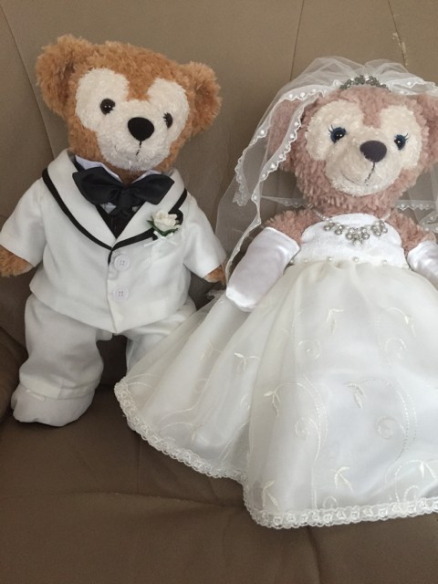 NO.1 ダッフィー＆シェリーメイのウェルカムドール(オーダーメイド