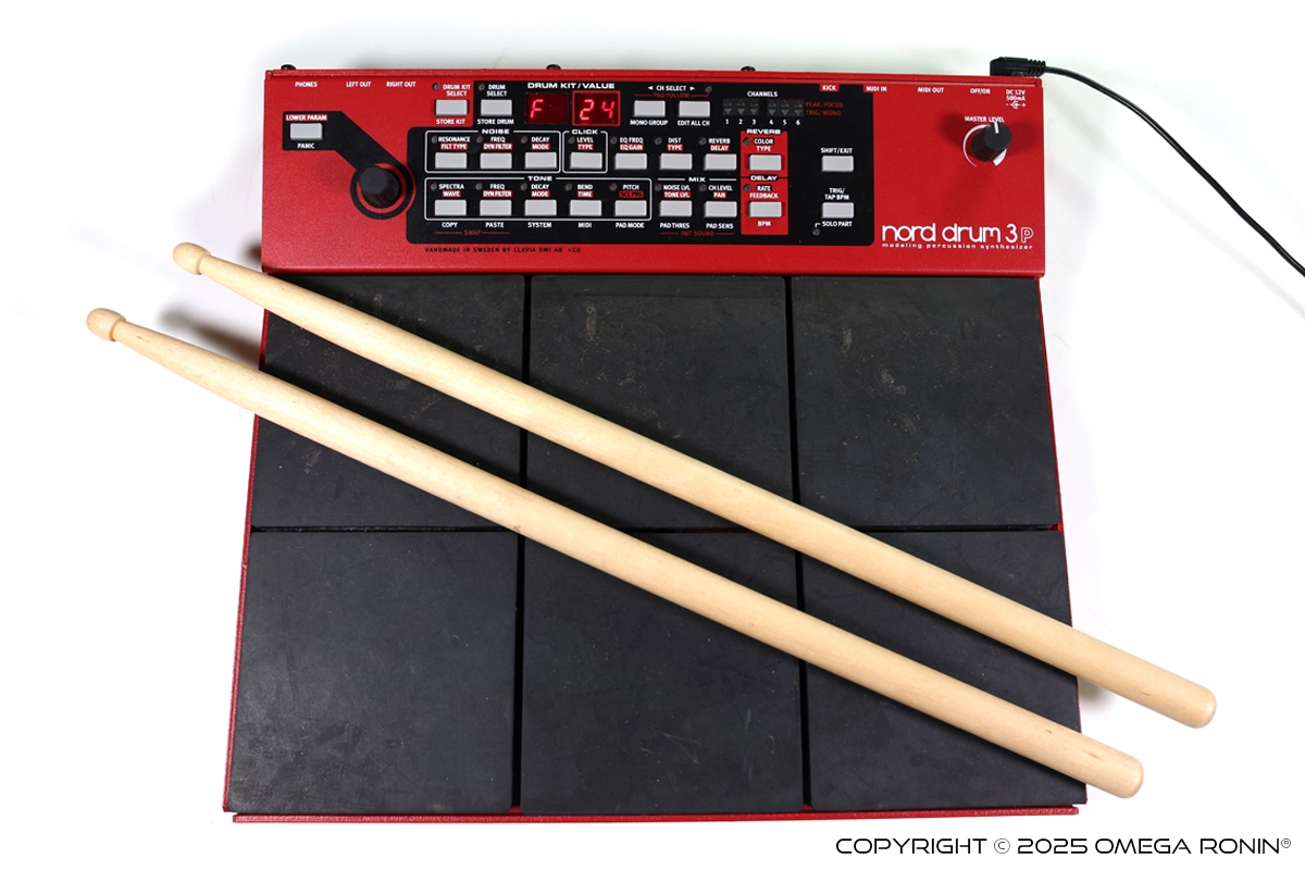 Nord Drum 3P Photo Gallery | Omega Ronin Synthesizer Gear - Omega