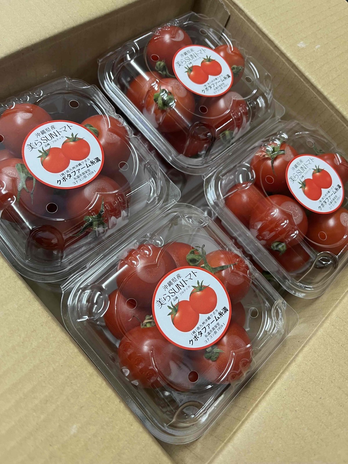 美らsunトマト クボタファーム糸満 フルティカトマト