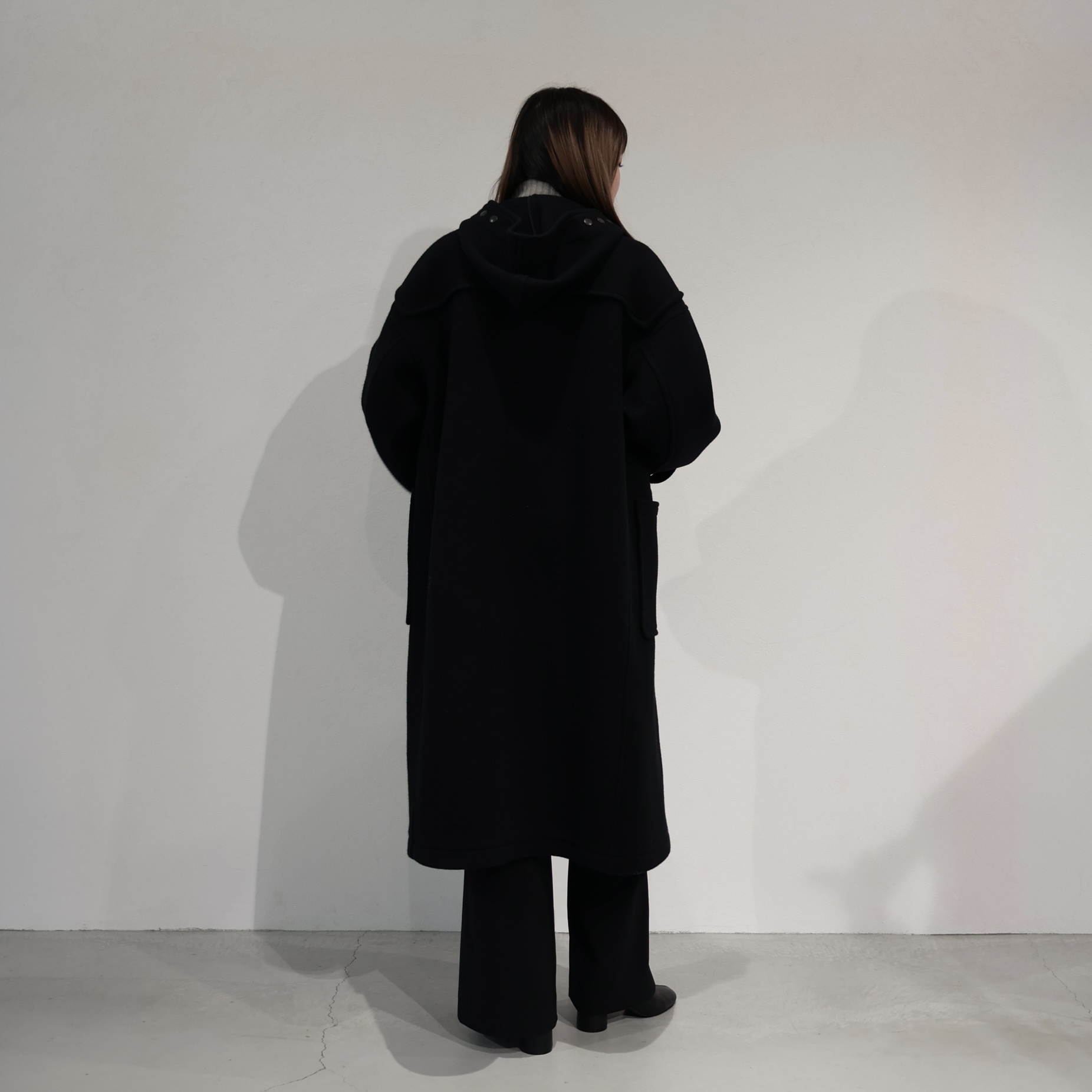 HYKE(ハイク)】 DOUBLE FACE DUFFLE COAT｜パリゴ尾道店｜尾道本通り商店街